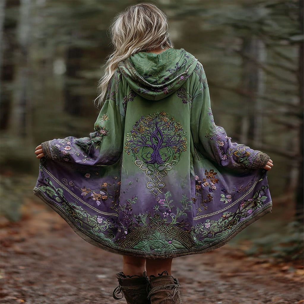 Purple green