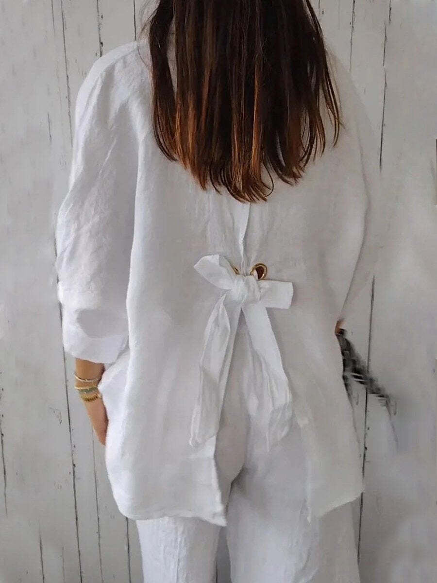 A Vintage Style Blouse with Delicate Timeless Details