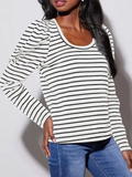 Bryton® | Puff Sleeve Sweater With Long Sleeves