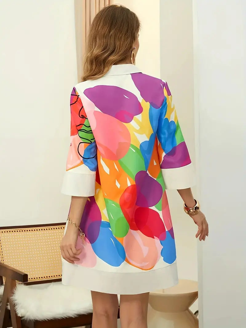 Classic Vintage Dress with a Flattering Fit