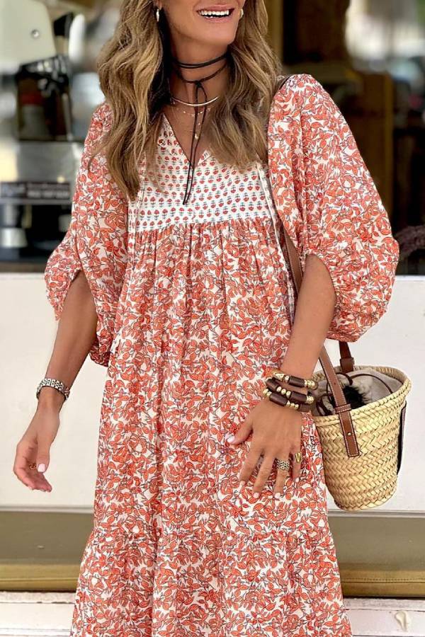 A Vintage Style Dress with Delicate Timeless Details