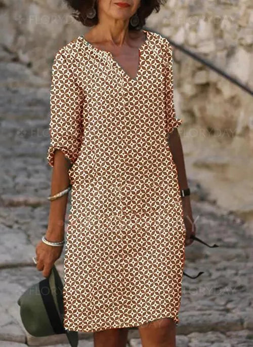 Elegantly Styled Dress for Everyday Wear