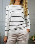 Julieta® | Striped sweater blouse