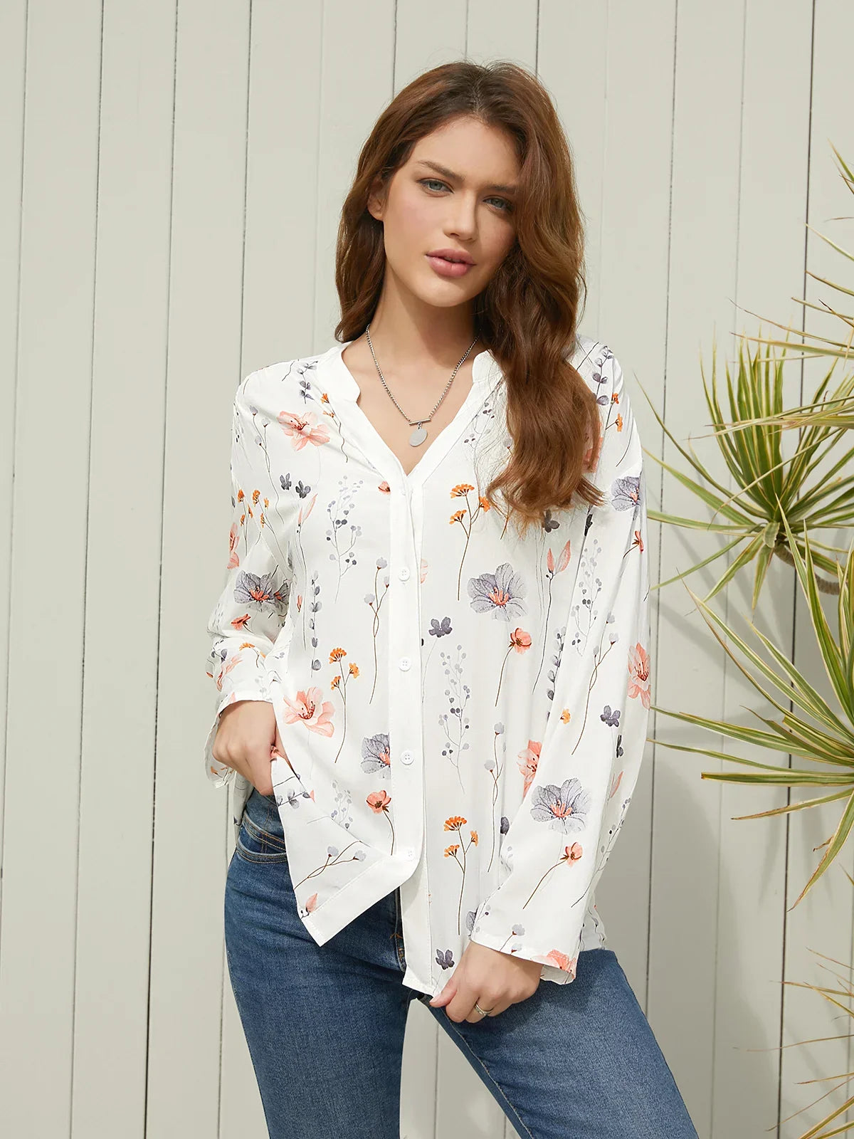 Gracefully Styled Blouse for Any Occasion
