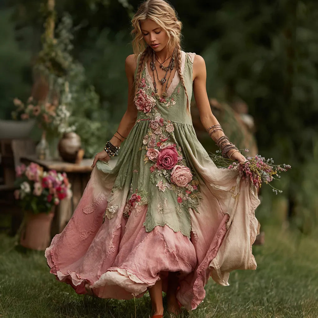 Green pink
