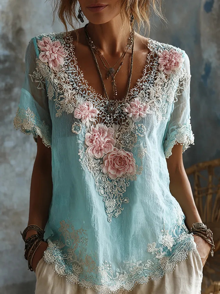 Vintage Inspired Top