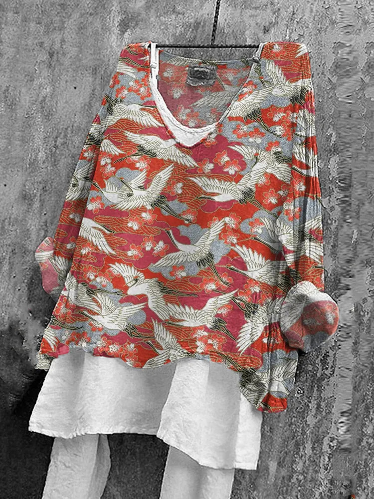 Timeless Vintage Style Blouse