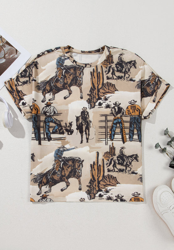 Beautifully Balanced T-Shirt with Timeless Character