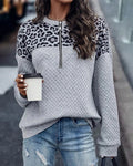 Kristina® | Gray sweater for women