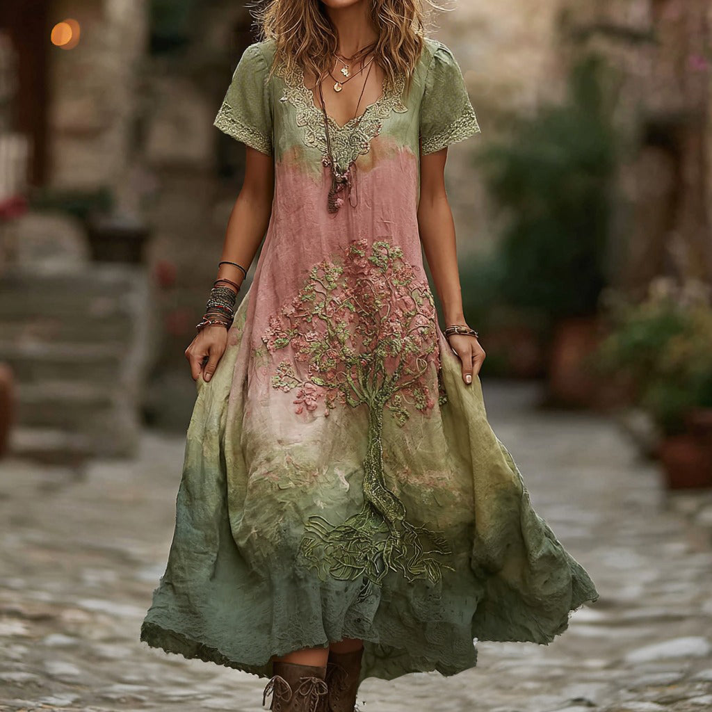Green pink