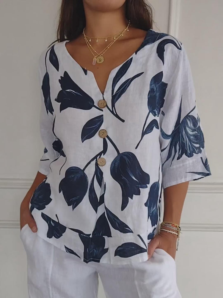 A Vintage Style Shirt with Delicate Timeless Details