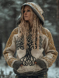 Women's Tree Of Life Celtic Knot Hooded Sweater