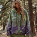 Purple green