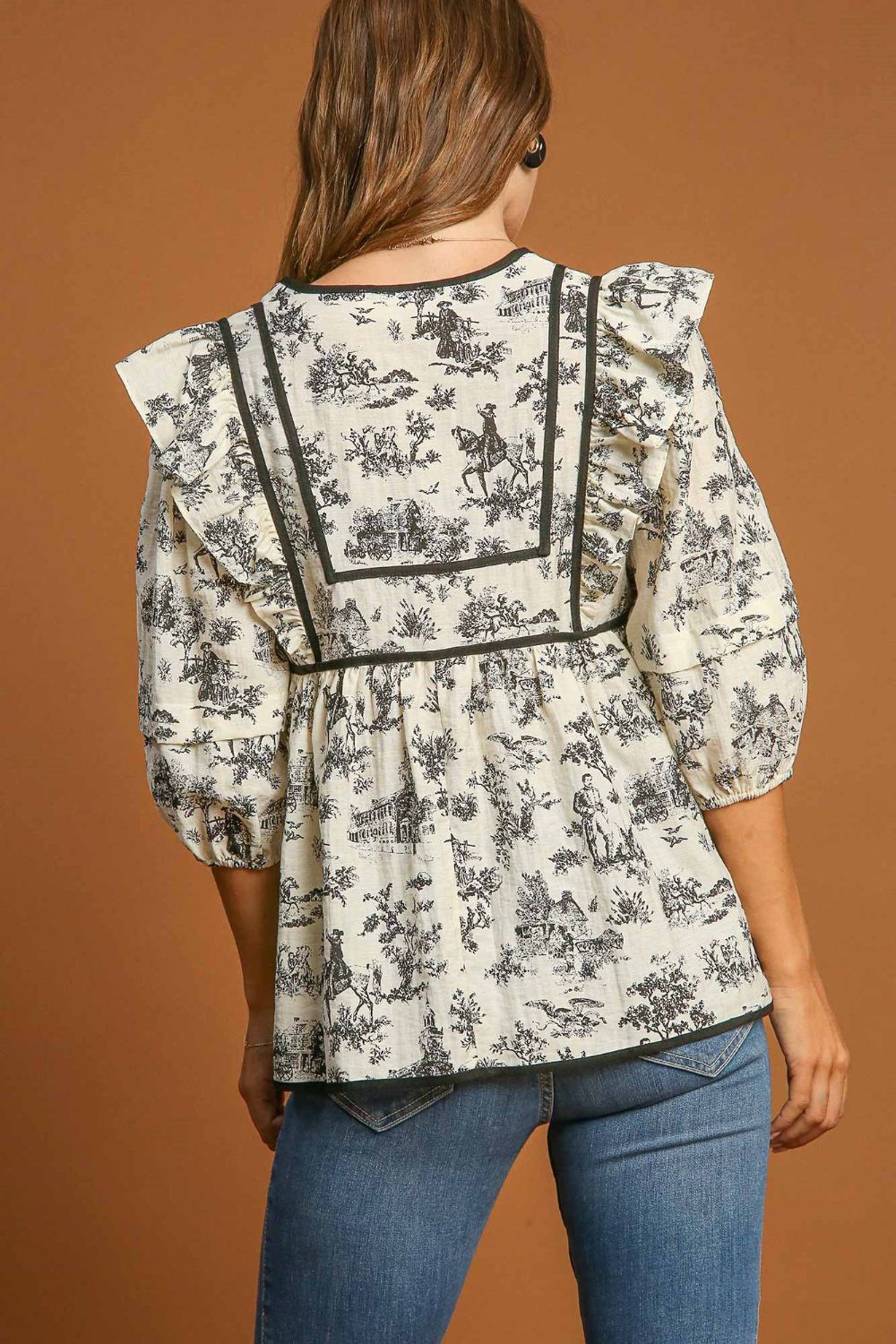 Vintage Inspired Blouse with a Contemporary Edge