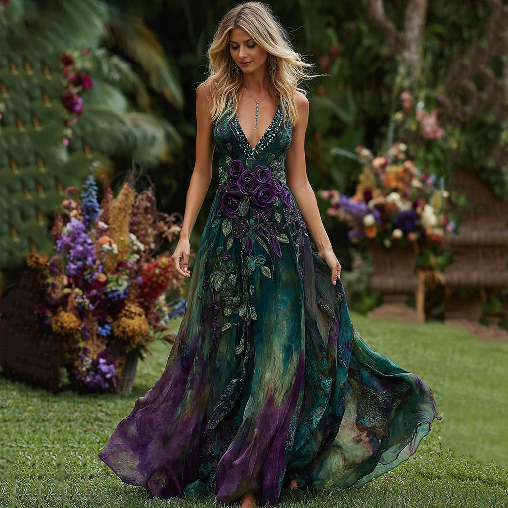Purple green