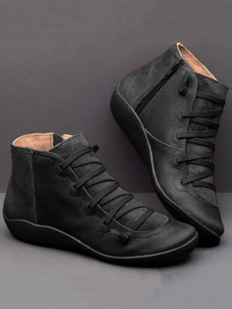 Chic Orthopedic Boots with Unique Design