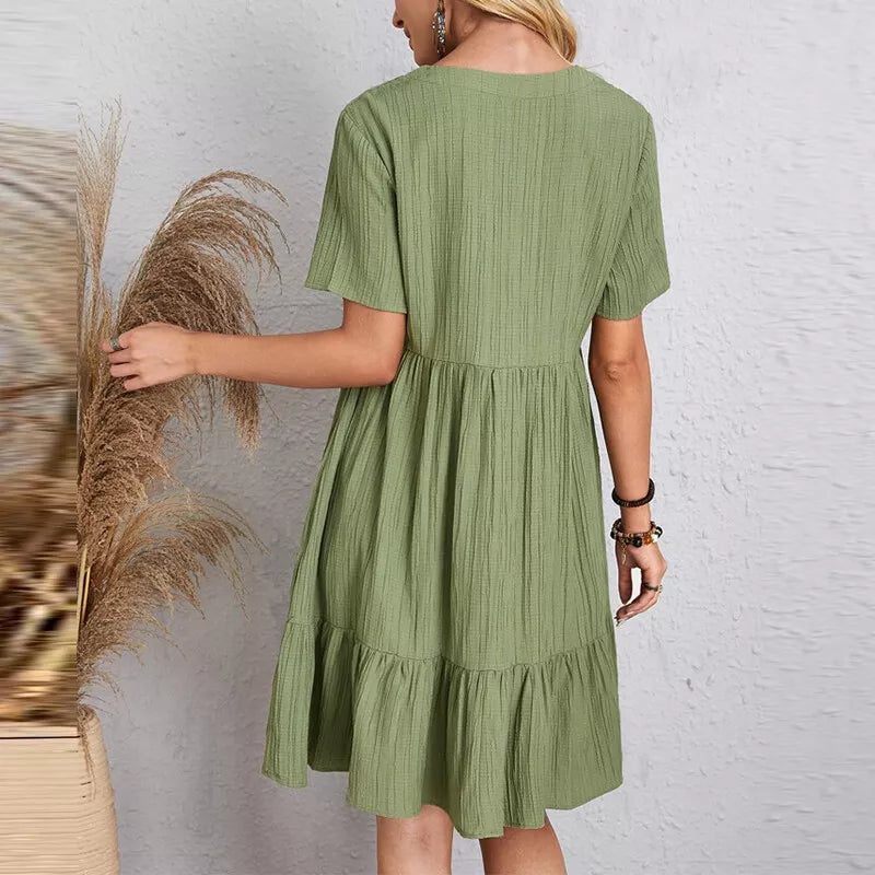 A Vintage Style Dress with Delicate Timeless Details