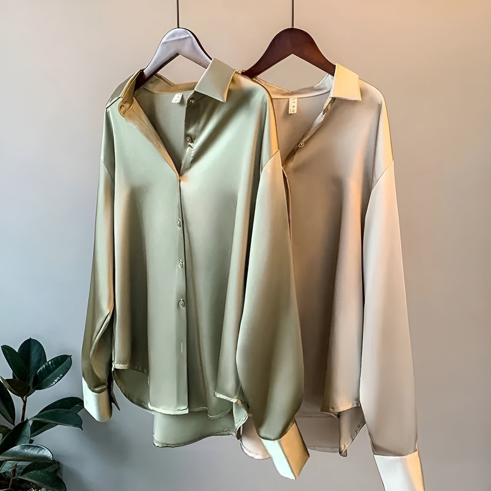 Well Tailored Blouse with a Graceful Silhouette