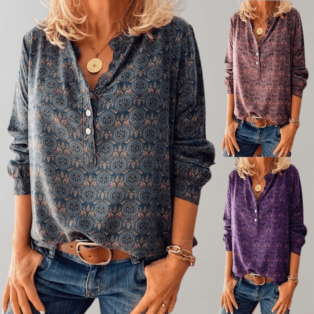 Beautifully Balanced Blouse with Timeless Character