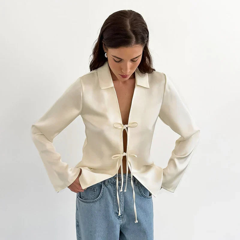 A Vintage Style Blouse with Delicate Timeless Details