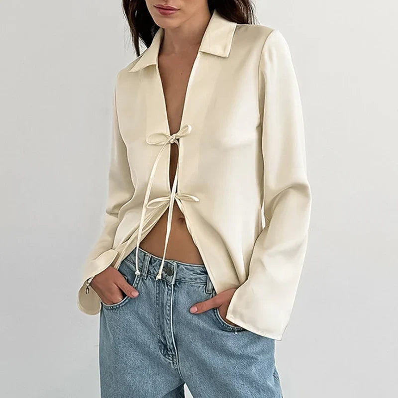A Vintage Style Blouse with Delicate Timeless Details