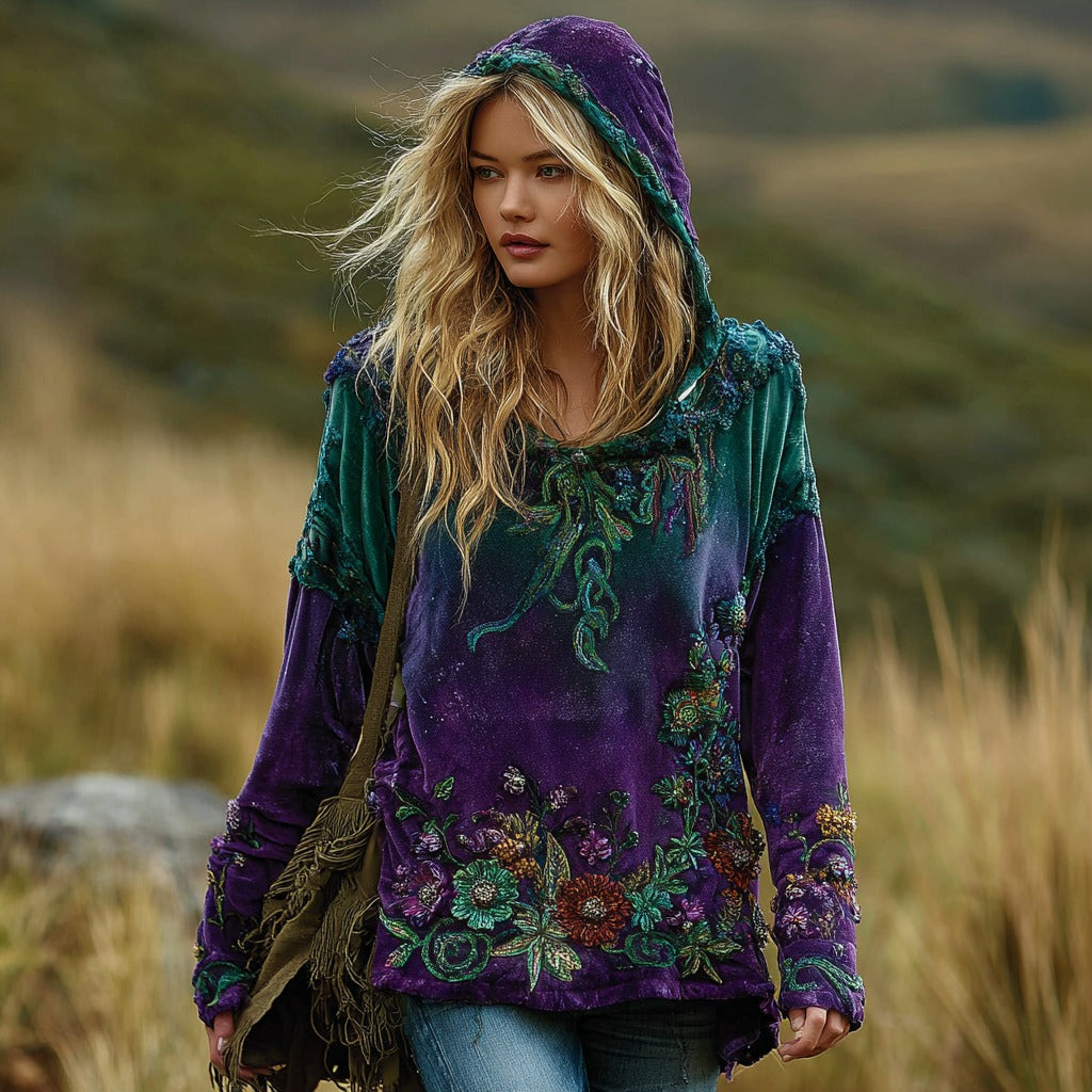 Purple green