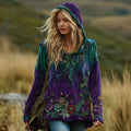 Purple green