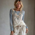 Blue white