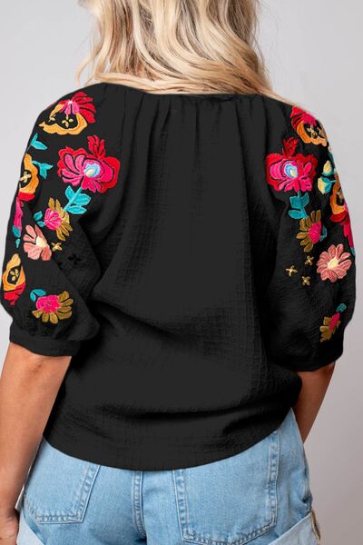 Vintage Inspired Blouse with a Contemporary Edge