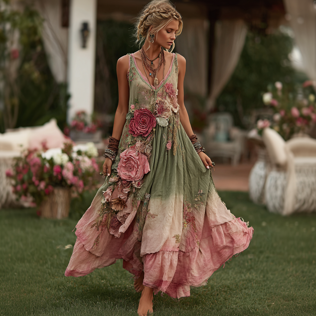 Green pink