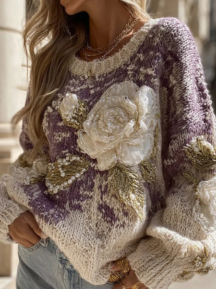 Gracefully Designed Sweater