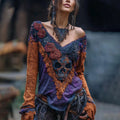 purple orange