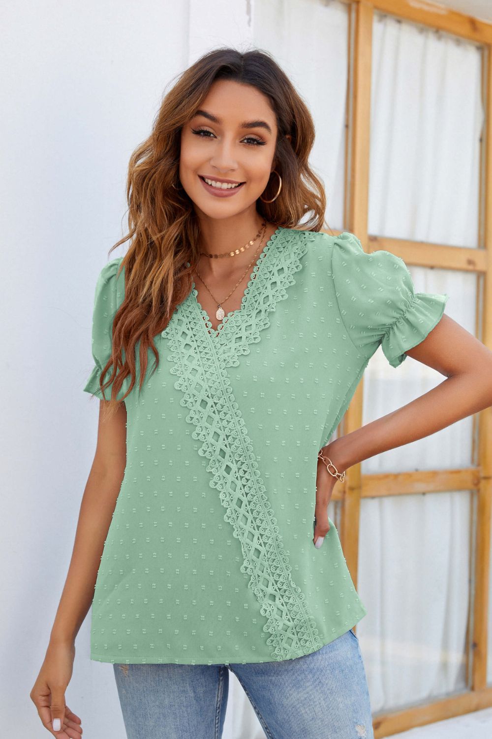 Vintage Inspired Blouse with a Contemporary Edge
