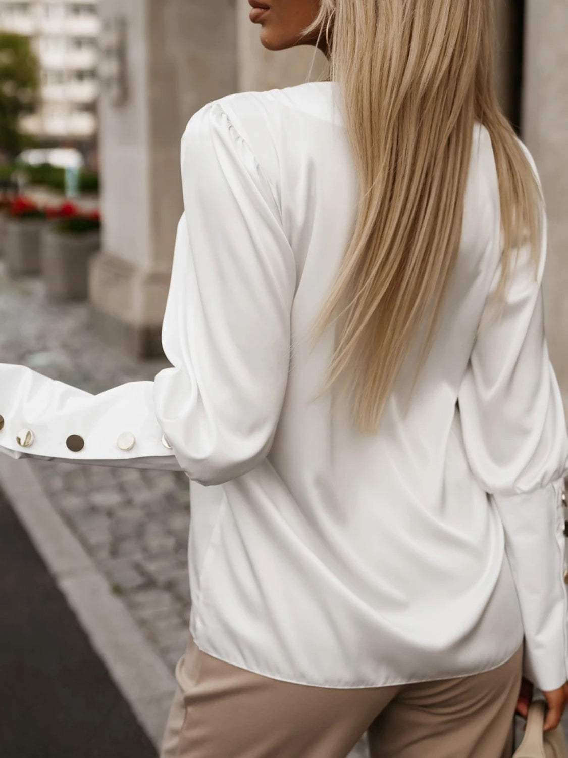 Beautifully Finished Blouse in a Timeless Design
