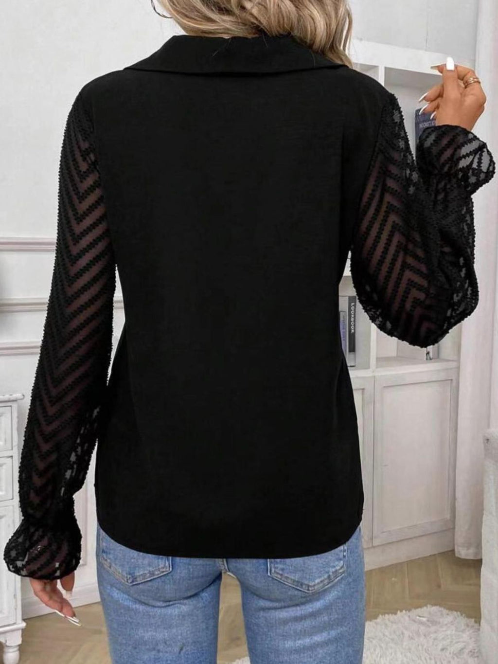 Gracefully Styled Blouse for Any Occasion