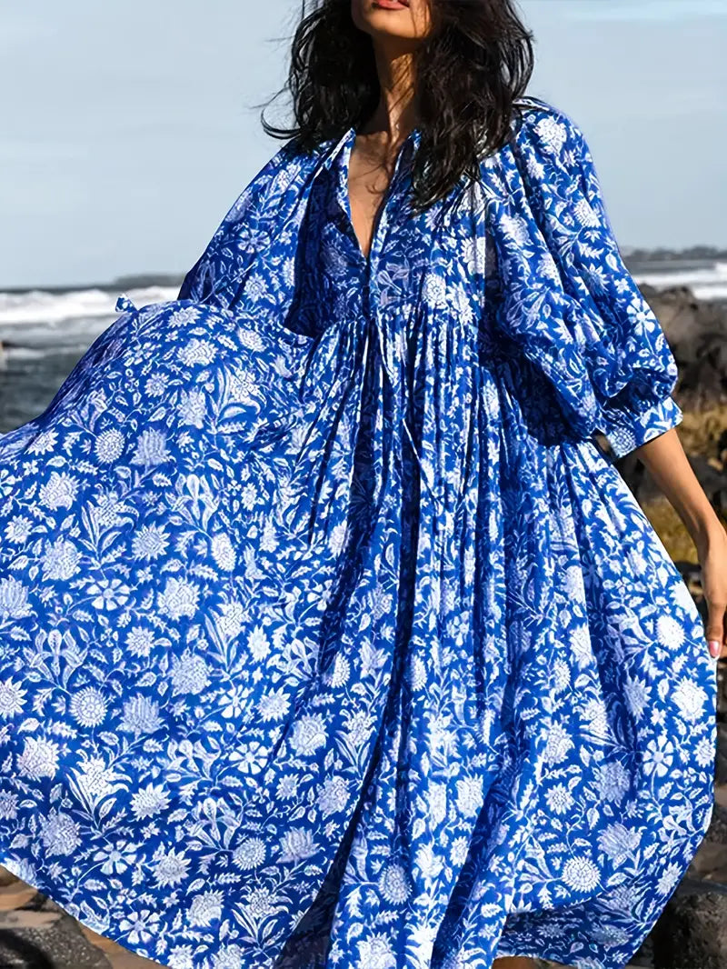 A Vintage Style Dress with Delicate Timeless Details