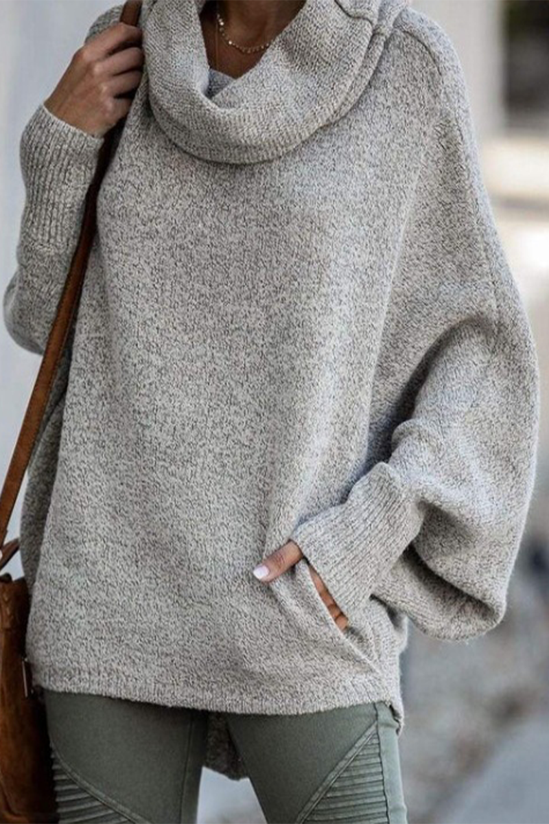Leonor® | Casual, daily sweaters with pocket shawl collar