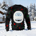 Comstylish Men's Retro Casual Christmas Art Ugly Sweater