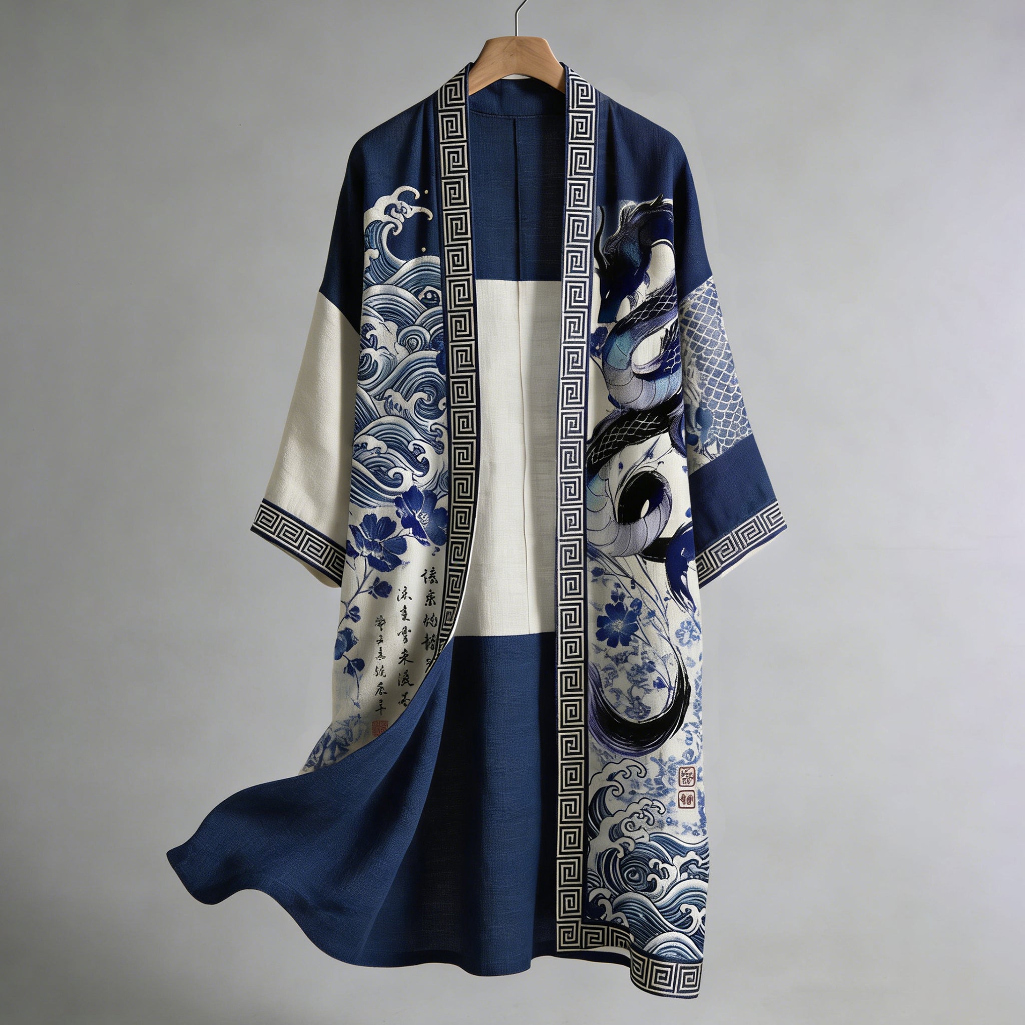 Blue white
