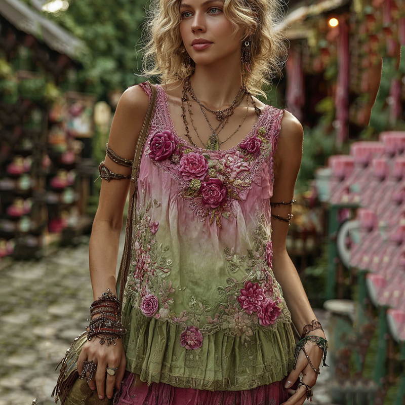 Pink green