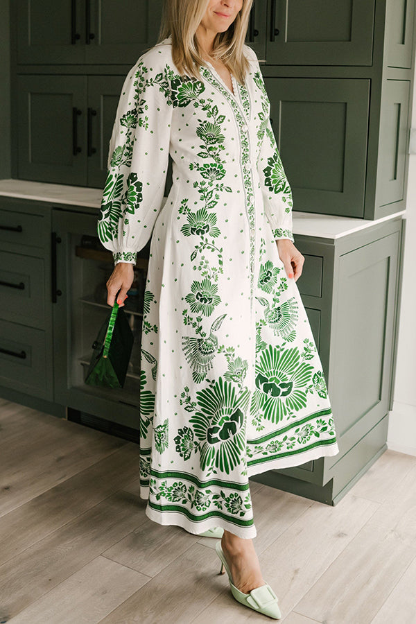 A Vintage Style Dress with Delicate Timeless Details