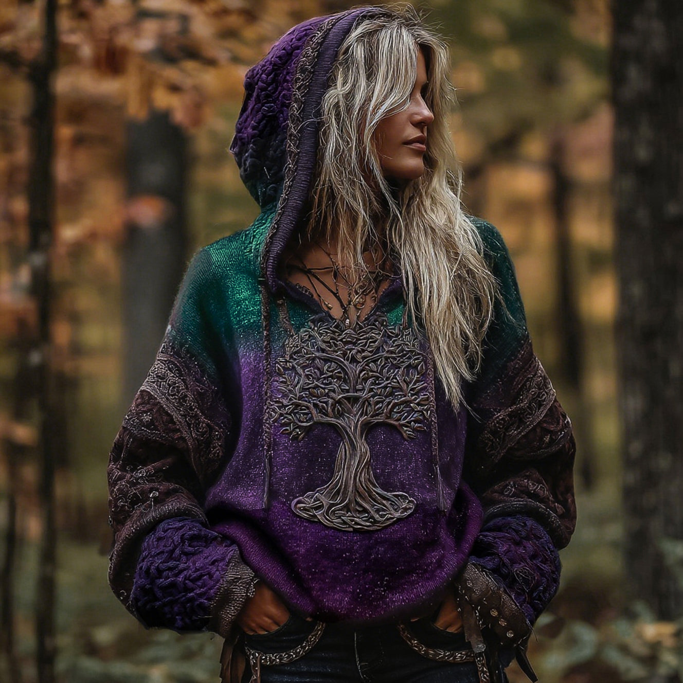 Green purple