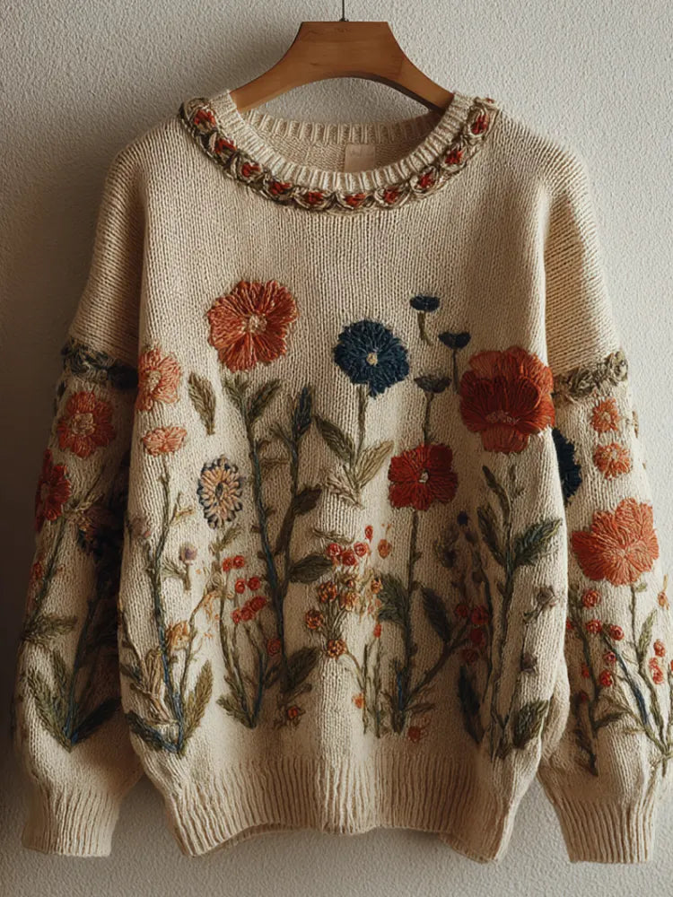 Gracefully Designed Sweater