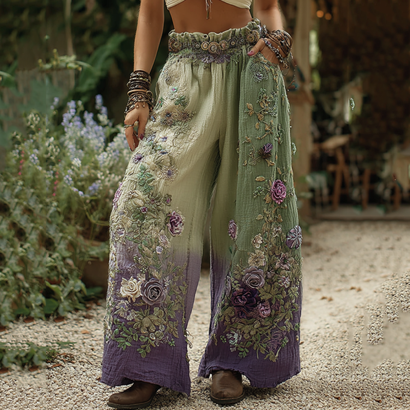 Purple green