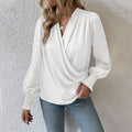 Ximena® | Stylish Blouse Sweater With A Crisscross Design