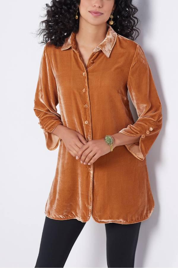 A Vintage Style Shirt with Delicate Timeless Details