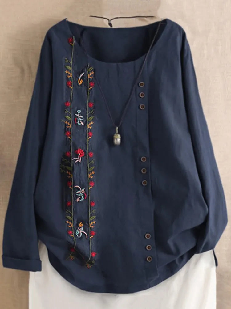 Timeless Vintage Style Blouse