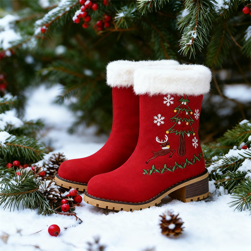 Vintage Inspired Orthopedic Boots