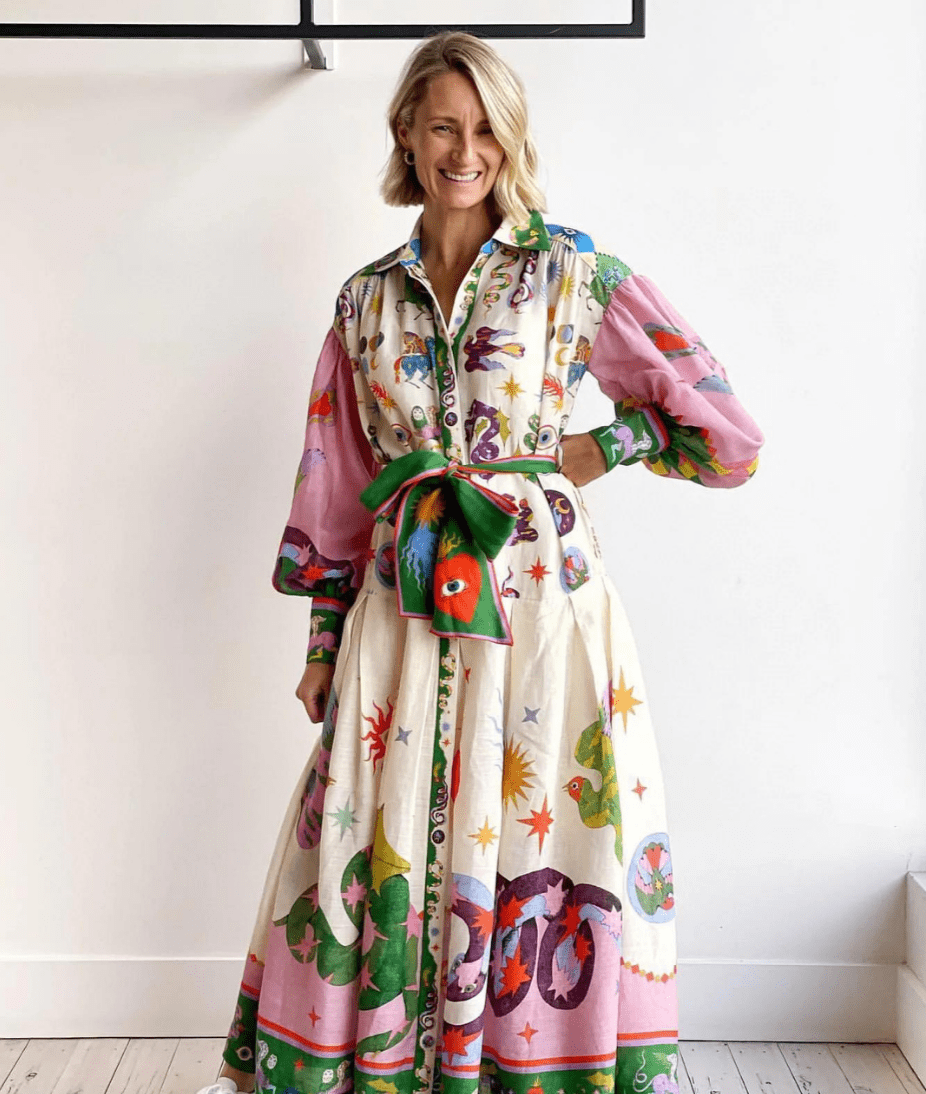 Well Tailored Dress with a Graceful Silhouette
