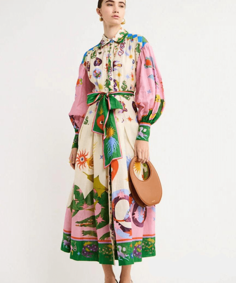 Well Tailored Dress with a Graceful Silhouette